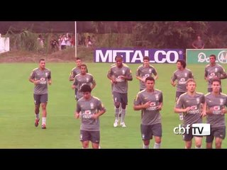 O 1º treino da Seleção em San José