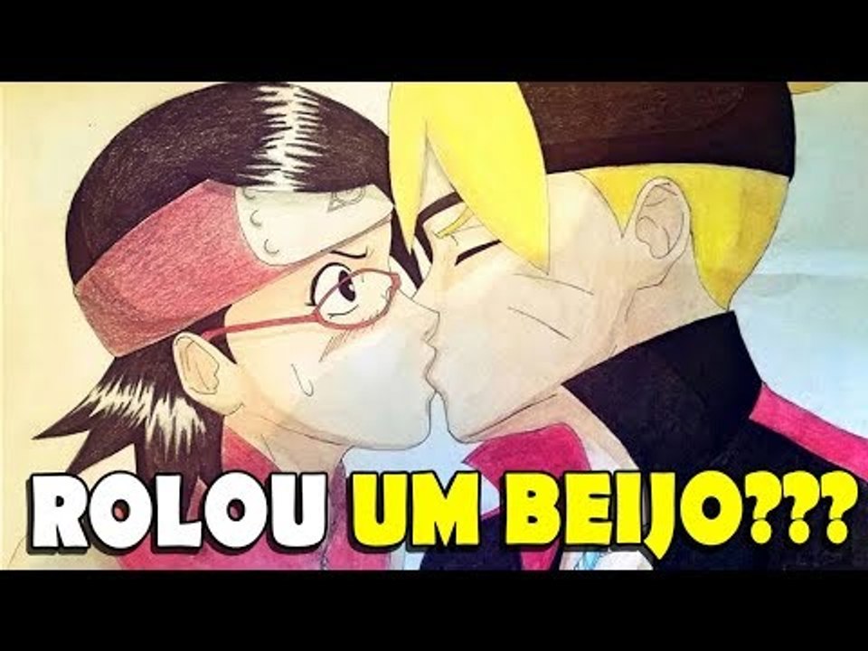 NOVO TIME 7, ROLOU BEIJO DE BORUTO E SARADA? - análise boruto 38