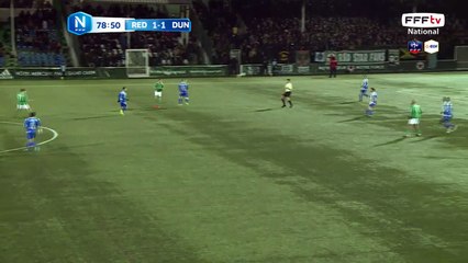 Belle action mais frappe non cadrée
