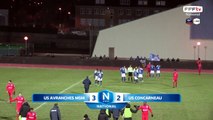 Victoire d'Avranches sur sa pelouse 3-2 devant Concarneau.