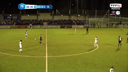 Le ciseau de BOSETTI est directement capté par le gardien.