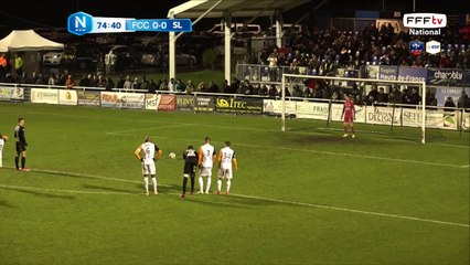 But de MONTIEL sur penalty!!! 1-0 pour Chambly.