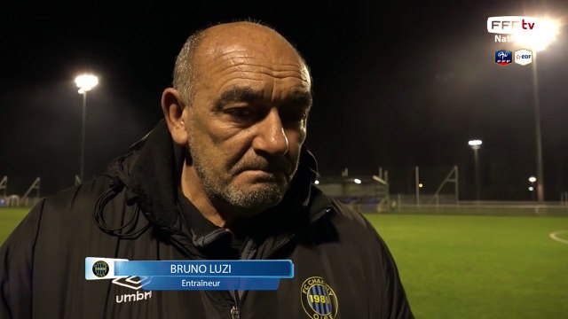Interview de Bruno LUZI entraîneur de Chambly.