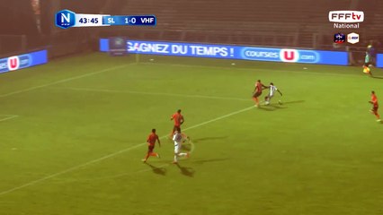 La magnifique frappe de BOUGONGUI est repoussée par HAUTBOIS!