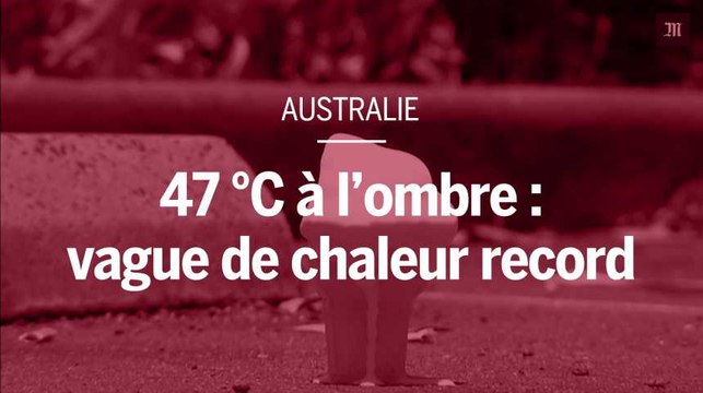 47 °C à l’ombre : vague de chaleur record en Australie