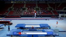 TU Xiao (CHN) - 2017 Trampoline Worlds, Sofia (BUL) - Qualification Trampoline Rout