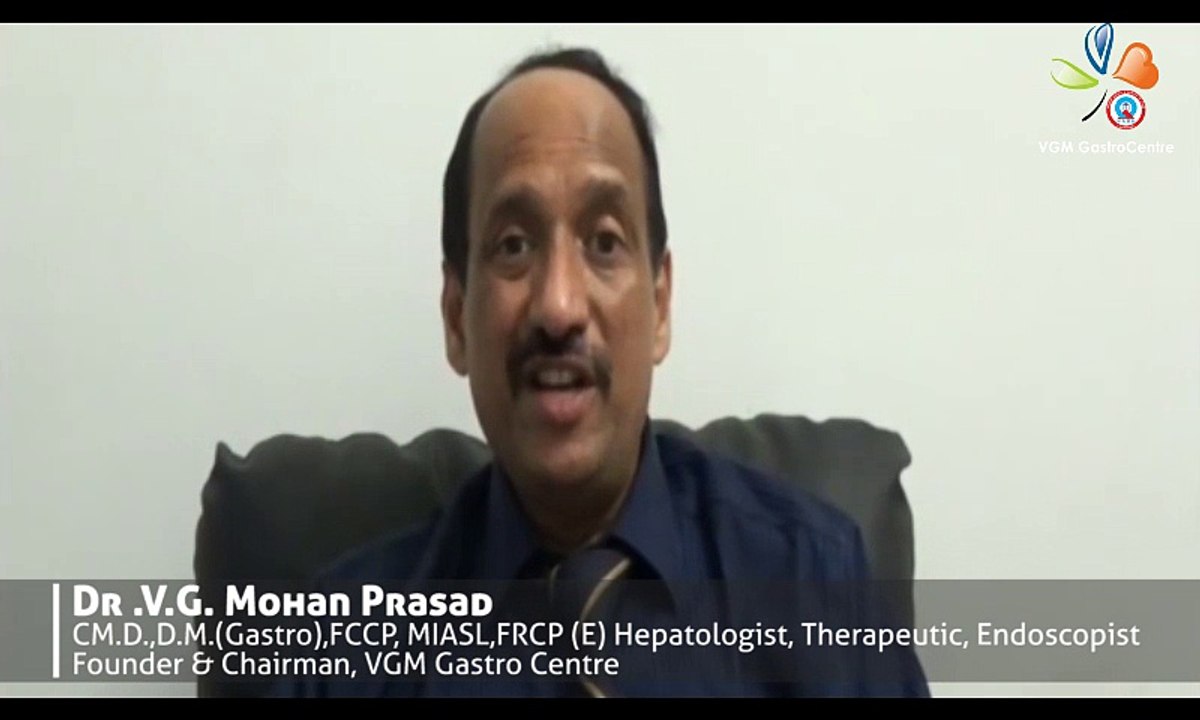 Dr. V. G. Mohan Prasad explains about GERD Causes and Dignostic Procedure