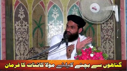 گناہوں سے بچنے کیلئےمولا کائنات رضی اللہ عنہ کا فرمانGunaho Se Bachny Kay Leay Mola Kainat Ka Farman