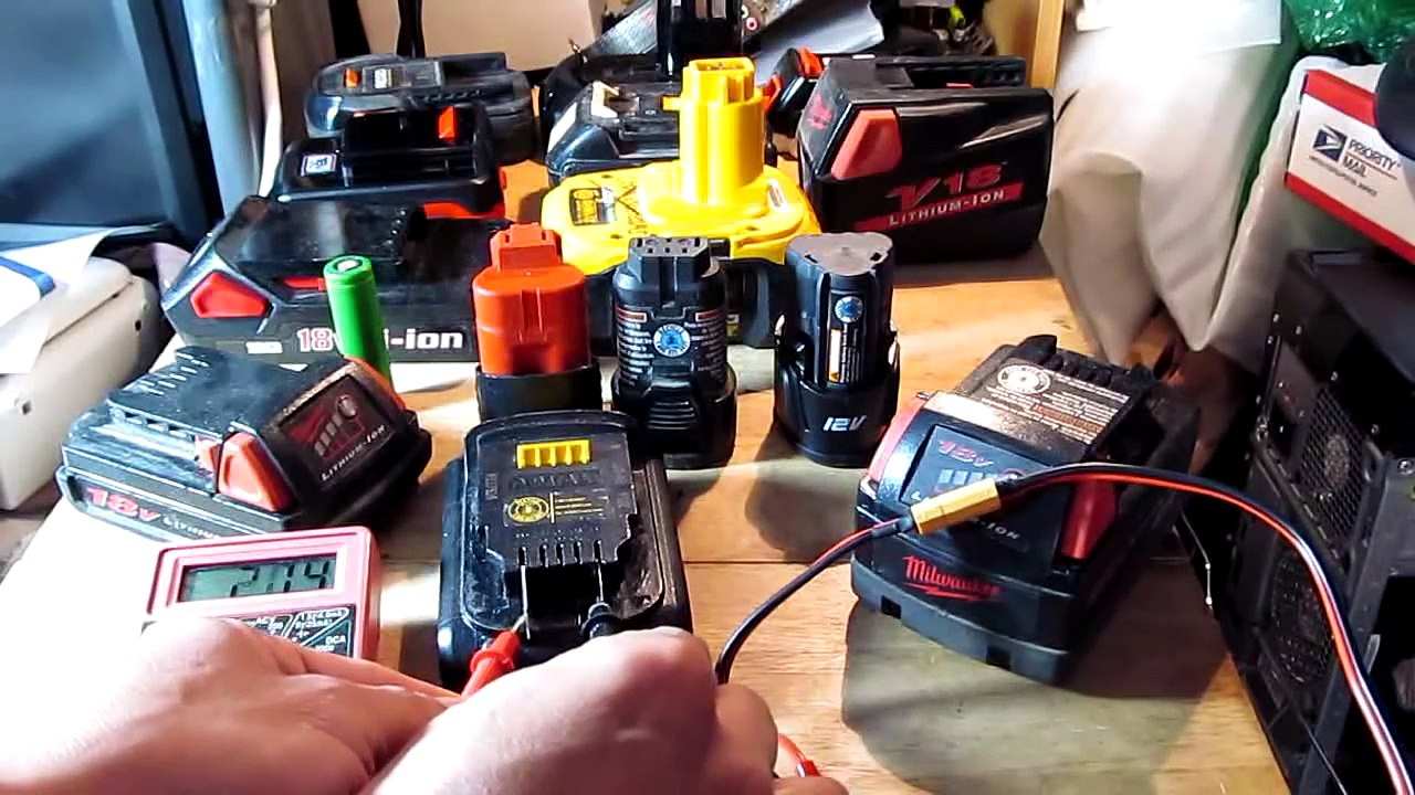 DIY Charge any cordless tool/drill battery without a charger using