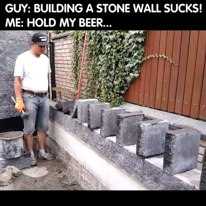 Monter un mur en mode génie!
