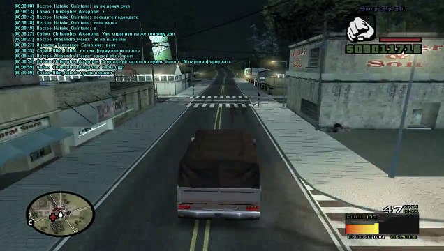 Samp-rp 02 Aztec Угоняю матовоз с ЛВа.