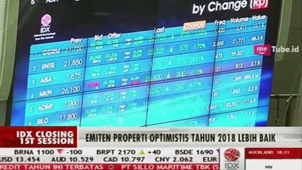 Video herunterladen: Emiten Properti Optimis Tahun 2018 Akan Lebih Baik