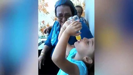 Gülüşüyle sosyal medyayı sallayan teyze