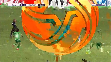 4-1 Hussein Ali Goal AFC  U23 Championship  Group C - 10.01.2018 Iraq U23 4-1 Malaysia U23