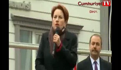 Meral Akşener: Boğaziçine yapılan çemkirmenin arkasında Davutoğlu'na olan kızgınlık var