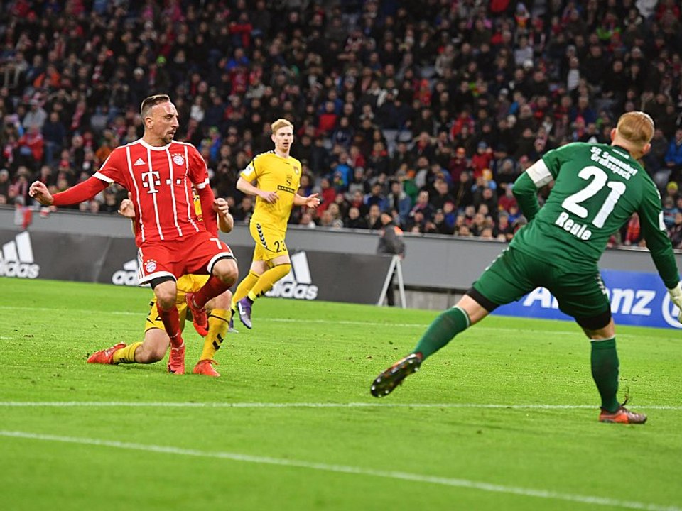 Le triplé de Franck Ribéry en match amical