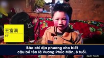 Cậu bé gây chấn động MXH vì bị đóng băng kín đầu tóc vẫn vượt gió rết đến trường đi học