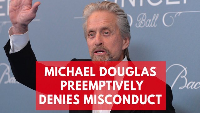 Michael Douglas denies sexual harassment allegation ahead of an expose story