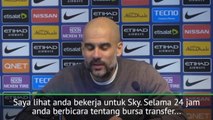Guardiola Mengelak Dari Pertanyaan Soal Alexis Sanchez