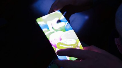 Doogee Flexible Smartphone On Hand