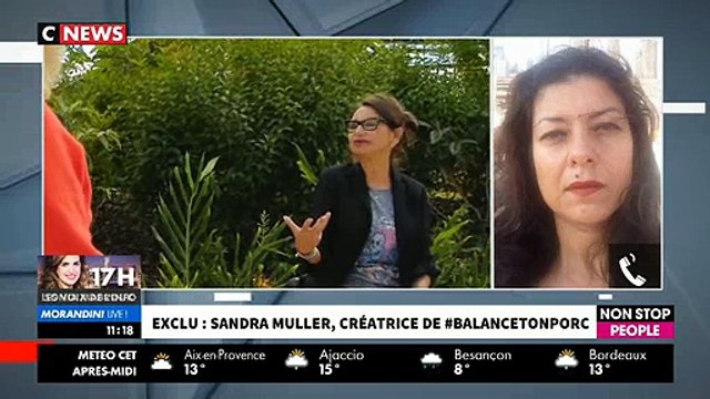 EXCLU - Sandra Muller, créatrice du hashtag #Balancetonporc, répond à la pétition des 100 femmes - VIDEO