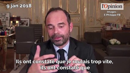 Sécurité routière: Edouard Philippe raconte ses déboires au volant