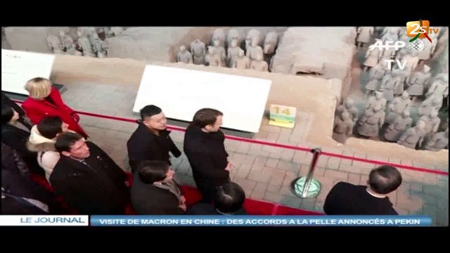 VISITE DE MACRON EN CHINE : DES ACCORDS À LA PELLE ANNONCÉS À PÉKIN