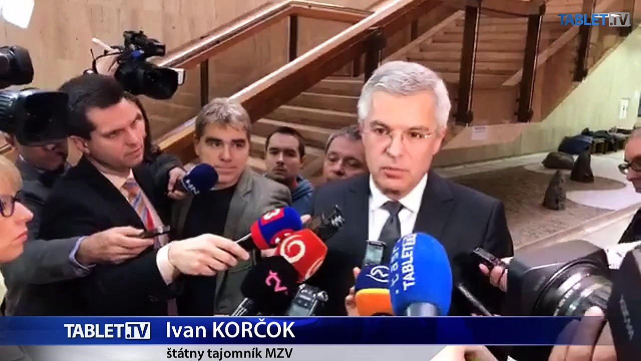 ZÁZNAM: I. Korčok po rokovaní vlády