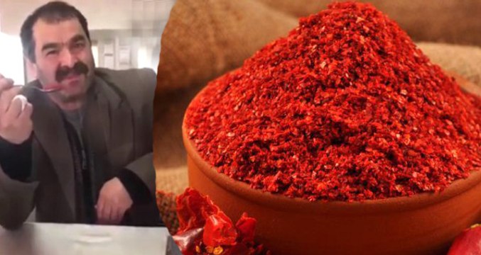 200 Lira İçin Bir Kaşık Dolusu Pul Biber Yedi, Feryadı İle Ortalığı İnletti