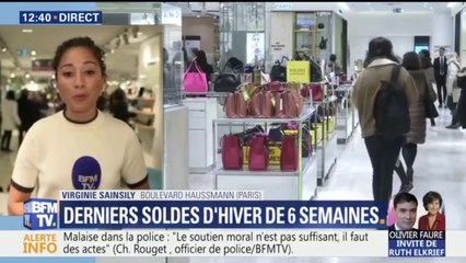 Top départ des dernières soldes d’hiver de 6 semaines !
