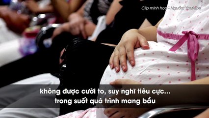 Những tập tục kiêng kỵ kỳ lạ của các mẹ bầu trên thế giới