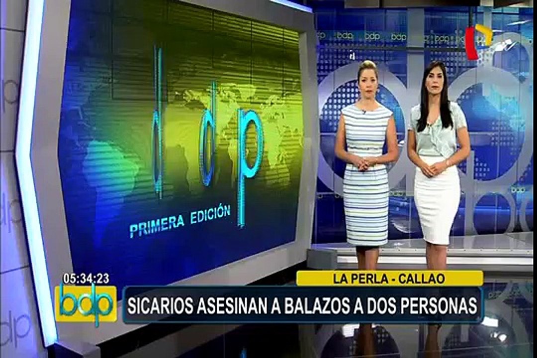 Callao: sicarios asesinan a balazos a dos personas en La Perla