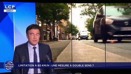 Jean-Luc Bennahmias à propos de la limitation à 80km/h sur les routes secondaires