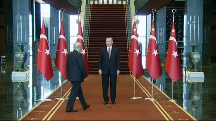 Cumhurbaşkanı Erdoğan, MHP Lideri Devlet Bahçeli’yi kabul etti