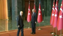 Cumhurbaşkanı Erdoğan, MHP Lideri Devlet Bahçeli'yi Kabul Etti