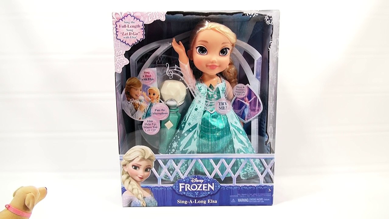 Disneys Frozen Sing A Long Elsa Doll - Let It Go - video Dailymotion