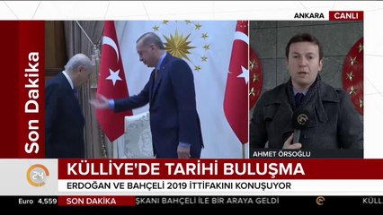 Külliye'de tarihi görüşme