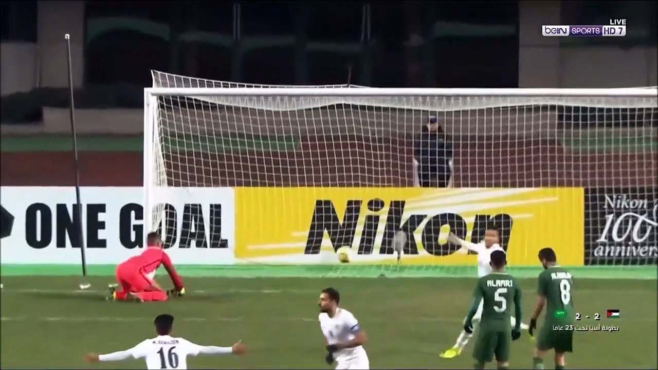 Highlights AFC  U23 Championship  Group C - 10.01.2018 Jordan U23 2-0 Saudi Arabia U23