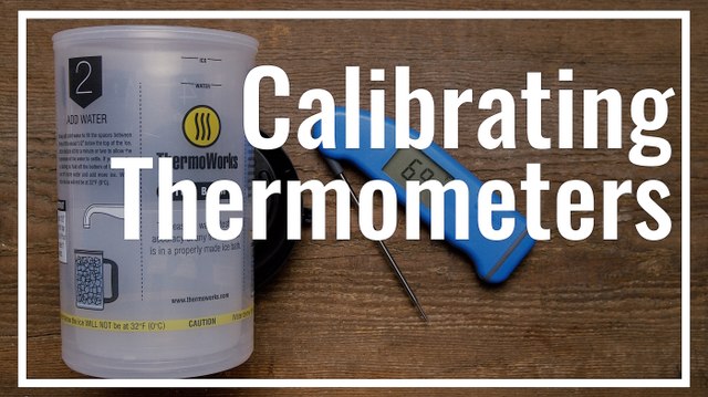 Calibrating a Kitchen Thermometer