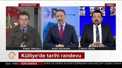 Külliye'de tarihi görüşme