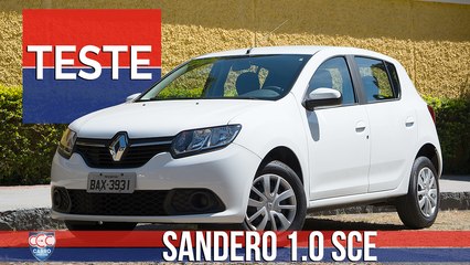 Teste Renault Sandero 1.0 SCe: valente e econômico