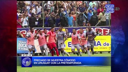 Preciado se muestra cómodo en Uruguay con la pretemporada