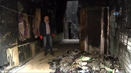 Fatih'teki Han Yangının Bilançosu Ağır Oldu