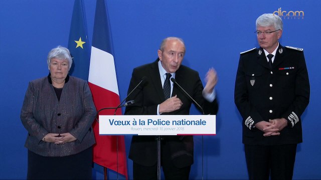 Voeux de la police nationale : discours du ministre de l'Intérieur