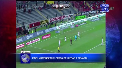 Fidel Martínez muy cerca de llegar a Peñarol