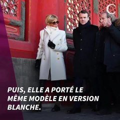 Brigitte Macron en Chine : six manteaux en 48 heures