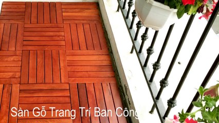 Ván Sàn Ban Công - Ván Sàn Ngoài Trời