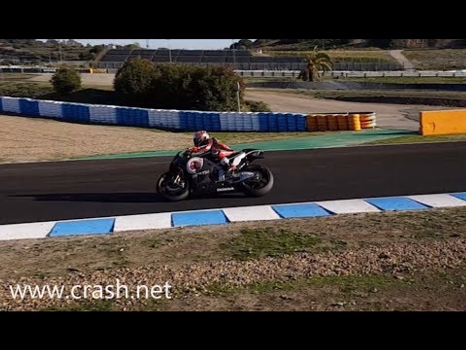 Nakagami learns the RC213V