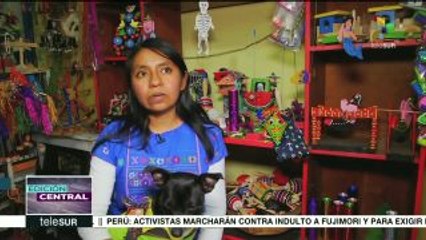 México:artesanos mantienen viva la tradición de los juguetes de madera