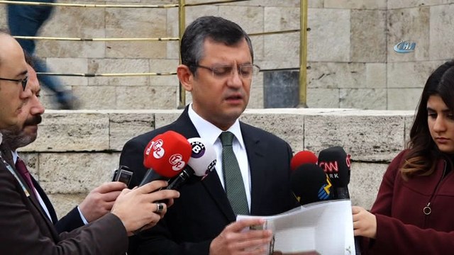 CHP Grup Başkanvekili Özel: 'İç tüzük ve Anayasa değişiklik teklifimiz var”